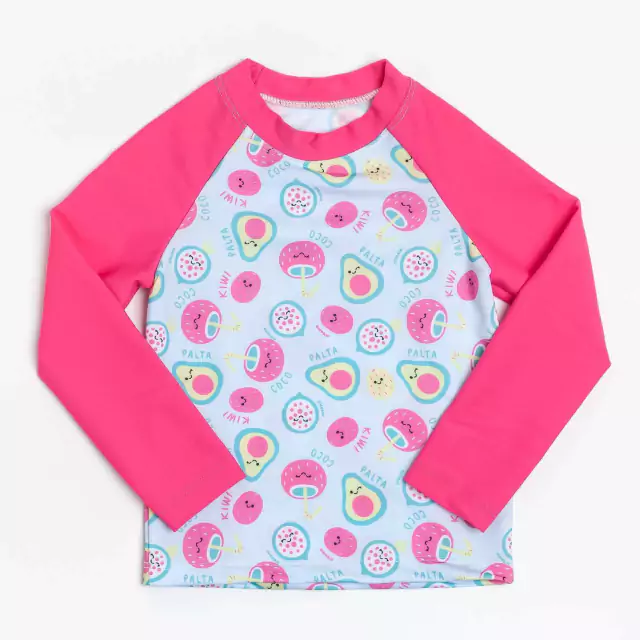 Remera ML Verano Celeste 2 a 8 años