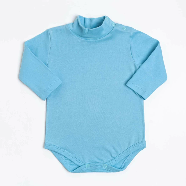 Body Polera Caracol Celeste 6 a 24 meses