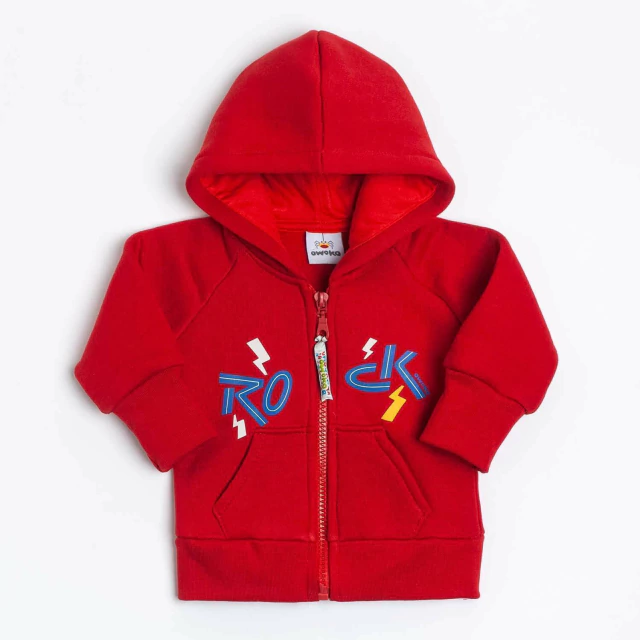 Campera Rock Rojo 6 a 24 meses