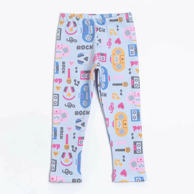 Legging Música Celeste 2 a 8 años