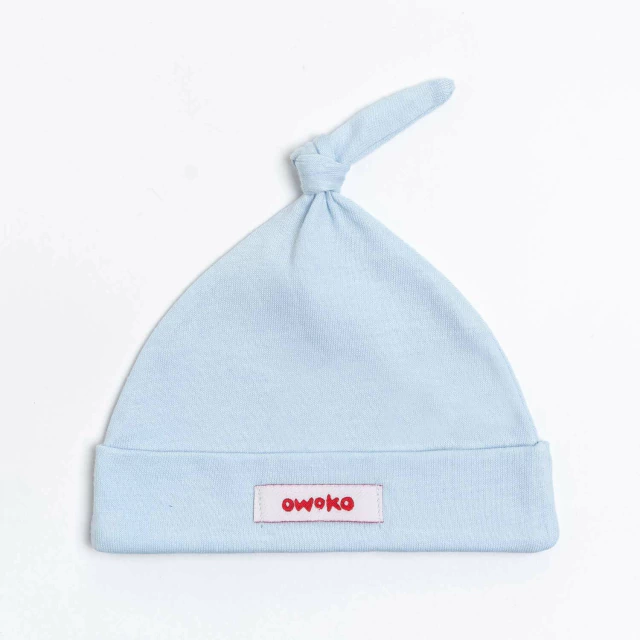 Gorro Owokito Celeste ÚNICO