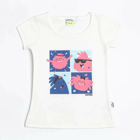 Remera Amigas Crudo 2 a 8 años - comprar online