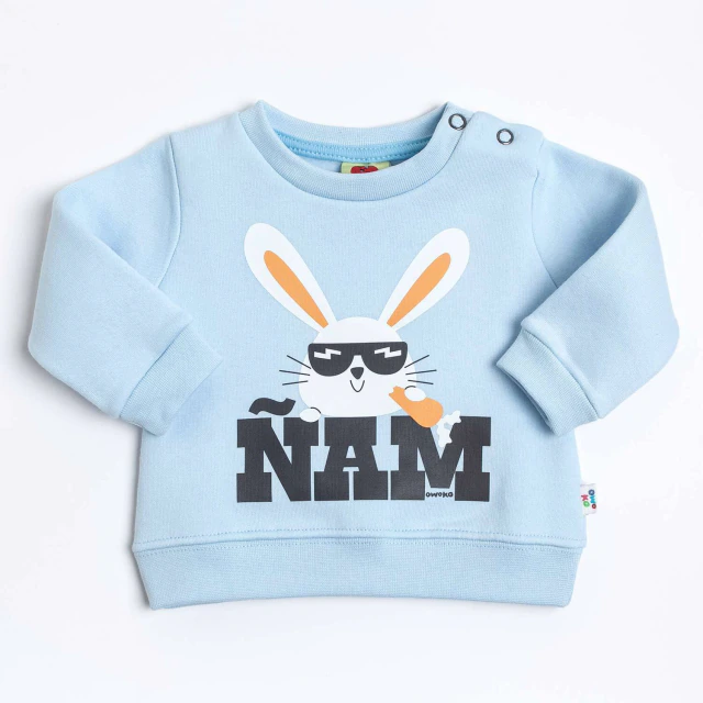 Buzo Ñam Celeste 6M -18M