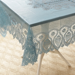 MANTEL VINILO DE PVC AZUL