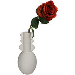 FLORERO PORCELANA BLANCO - SENTIDO