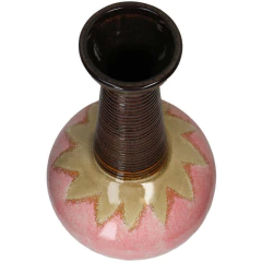 FLORERO CERAMICA ROSA - tienda online