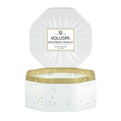 VELA BOURBON VANILLE LATA OCTAGONAL MEDIANA