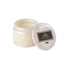 VELA SANTAL VANILLE VIDRIO CHICA