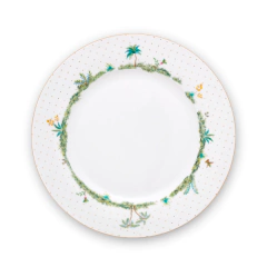 PLATO JOLIE DOTS DORADO 26.5CM - comprar online