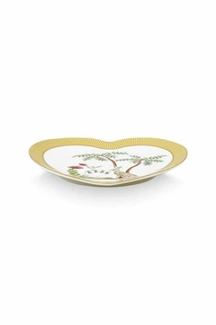 SET 2 PLATOS CORAZON LA MAJORELLE AMARILLO 21.5CM - SENTIDO