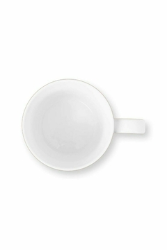 MUG GRANDE LOVE BIRDS MEDALLION ESMERALDA 250ML en internet