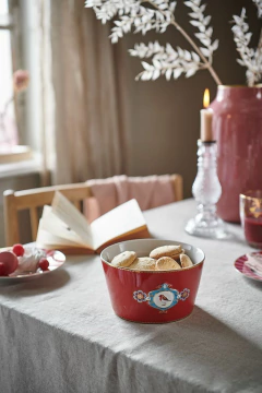 BOL LOVE BIRDS MEDALLION ROJO 15CM en internet