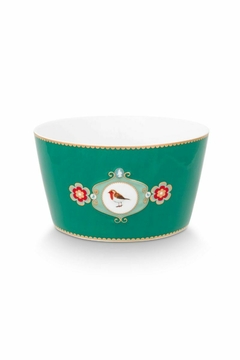 BOWL LOVE BIRDS MEDALLION ESMERALDA 15CM