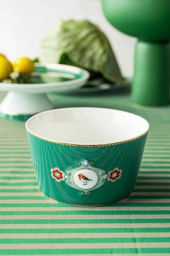 BOWL LOVE BIRDS MEDALLION ESMERALDA 15CM - comprar online