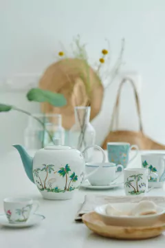 SET 2 TAZAS DE CAFE JOLIE DOTS DORADO - SENTIDO