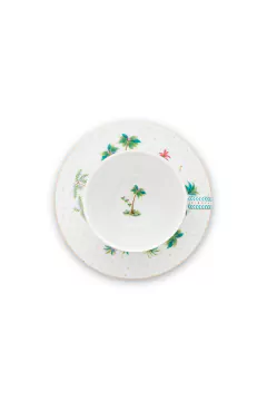 SET 2 TAZAS DE CAFE JOLIE DOTS DORADO - comprar online