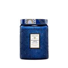 MEDITERRANEAN LEMON VELA EN FRASCO DE VIDRIO GIGANTE - comprar online
