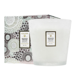 VELA MOKARA ORCHID VIDRIO GRANDE - comprar online