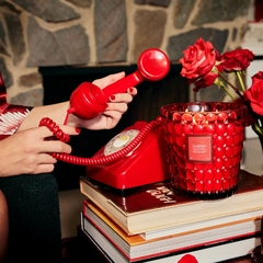 CHERRY GLOSS VELA EN FRASCO DE VIDRIO GRANDE - tienda online