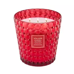 CHERRY GLOSS VELA EN FRASCO DE VIDRIO GRANDE - comprar online