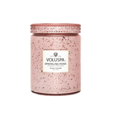 SPARKLING ROSE VELA EN FRASCO DE VIDRIO MEDIANA