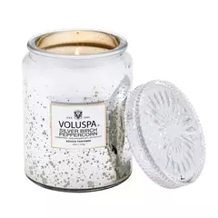 SILVER BIRCH VELA EN FRASCO DE VIDRIO MEDIANA - comprar online