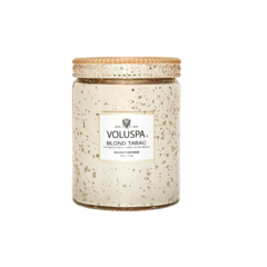 BLOND TABAC VELA EN FRASCO DE VIDRIO