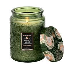 TEMPLE MOSS VELA EN FRASCO DE VIDRIO MEDIANA - comprar online