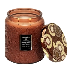 FORBIDDEN FIG VELA EN FRASCO DE VIDRIO GRANDE - comprar online