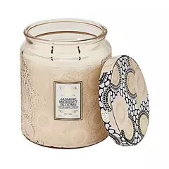 JASMINE MIDNIGHT VELA EN FRASCO DE VIDRIO GRANDE - comprar online