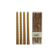 VELA ESPIRAL OCRE
