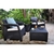 Juego De Jardín Corfu Balcony Marrón - comprar online