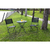 Juego De Jardín Set 3 Piezas Acero Color Negro - comprar online