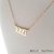COLLAR CON TU NOMBRE DORADO - Belle Ingenio
