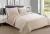 CUBRECAMA LISO REVERSIBLE CITY BLANCO