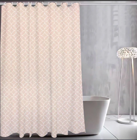 Cortina de Baño Teflon + Ganchos en internet