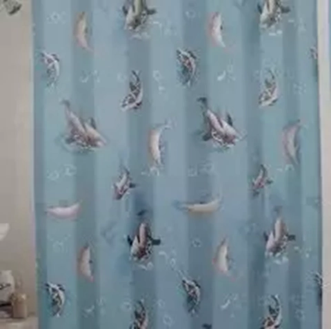 Cortina de Baño RASO + ganchos - comprar online