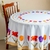 Mantel Redondo Estampado City Blanco - Blanco Galil