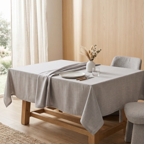 Mantel Rectangular LINO BAMBOO City Blanco - comprar online