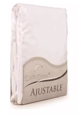 Sabana Ajustable Delfin Blanco - comprar online