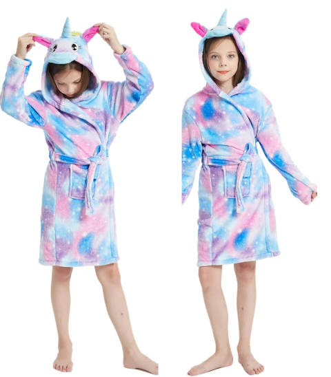 Imagen de BATA NIÑO FLANNEL UNICORNIO-ANIMALES
