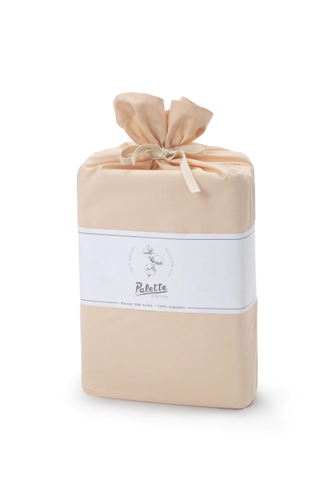 Juego de Sabanas Palette Ivory PURA 300 Hilos - 100% Algodon - Blanco Galil