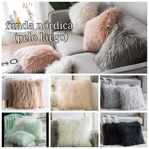 Funda de Almohadon NORDICA PELO LARGO - comprar online
