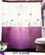 CORTINA BAÑO TEFLON BORDADA - comprar online