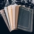 Pack 6 Individual Rectangular pvc DOBLE MARCO