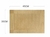 Pack 6 Individual Rectangular pvc DOBLE MARCO - Blanco Galil