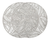 Pack 6 Individual / Carpeta Redondo pvc LISO - Blanco Galil