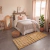 Alfombra de pelo BUCLE 60x140cm - Blanco Galil