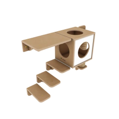 Conjunto Ragdoll de playground para gatos com 6 itens - Linha Ecológica La RoOteria na internet