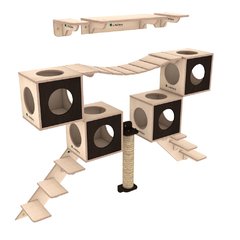 Conjunto Senior de Playground para gatos com 11 itens - Linha Noblesse La RoOteria (SOB ENCOMENDA) - comprar online